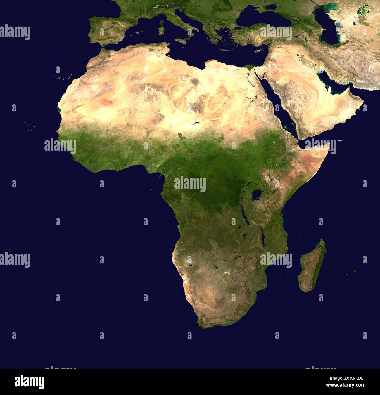 satellite-image-africa-hi-res-stock-photography-and-images-alamy