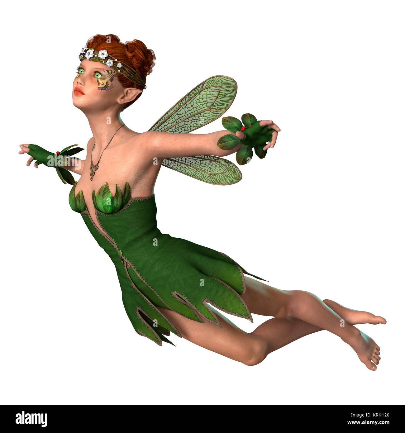 Woman fairy wings Cut Out Stock Images & Pictures - Alamy