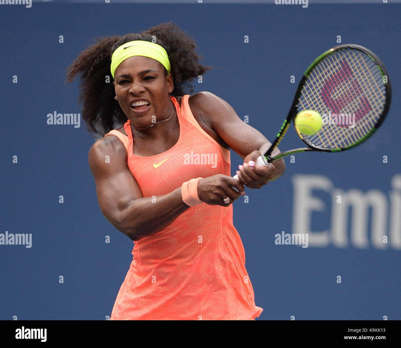 NEW YORK, NY - SEPTEMBER 02: Serena Williams Of The United States Wins ...