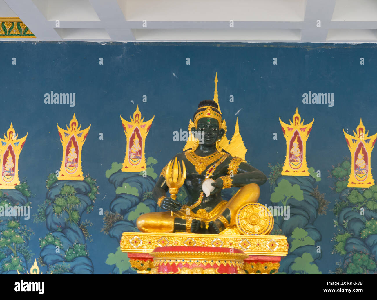 Thai Temple Buddha Stock Photo - Alamy