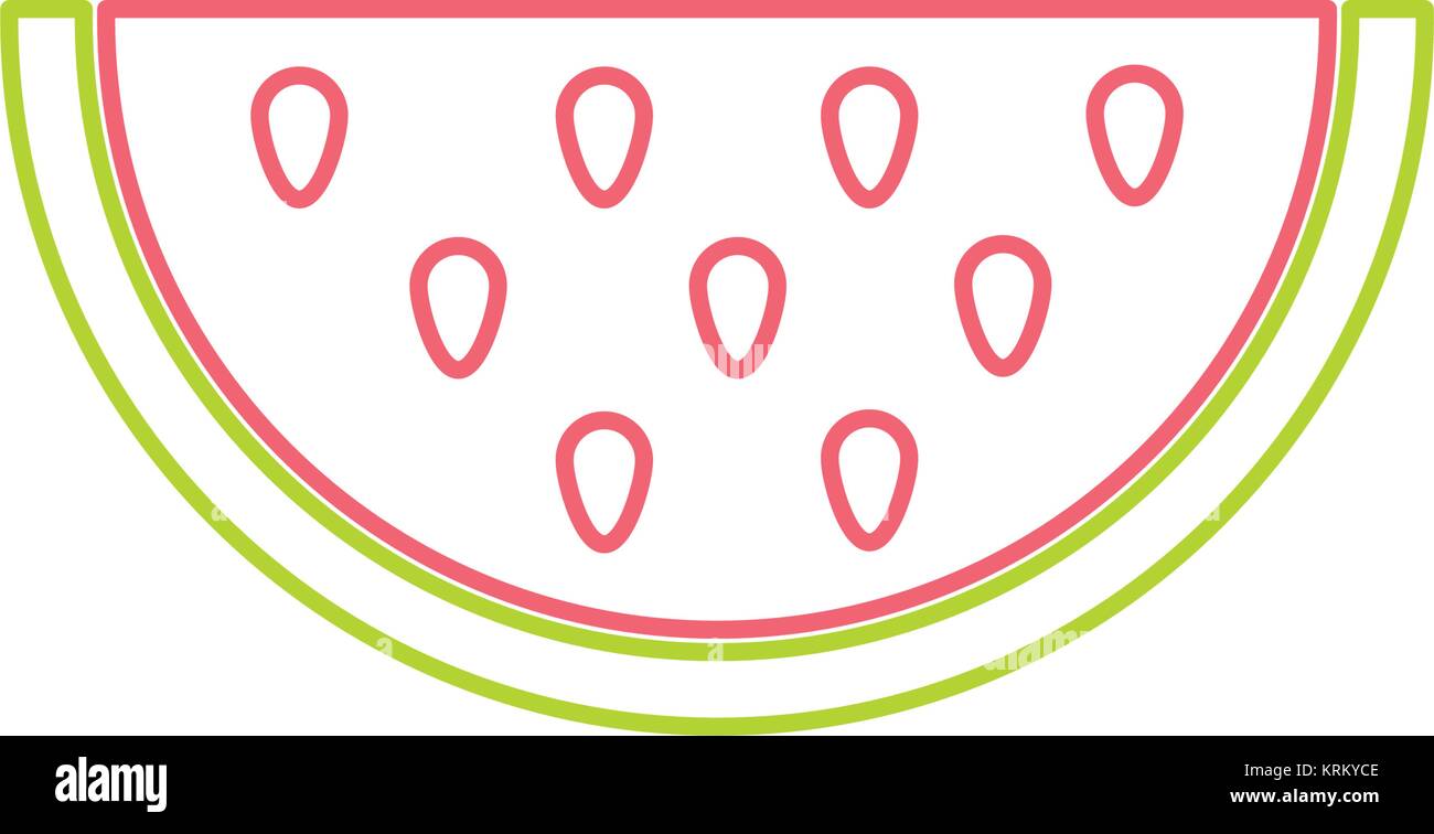 Isolated watermelon design Stock Vector Image & Art - Alamy