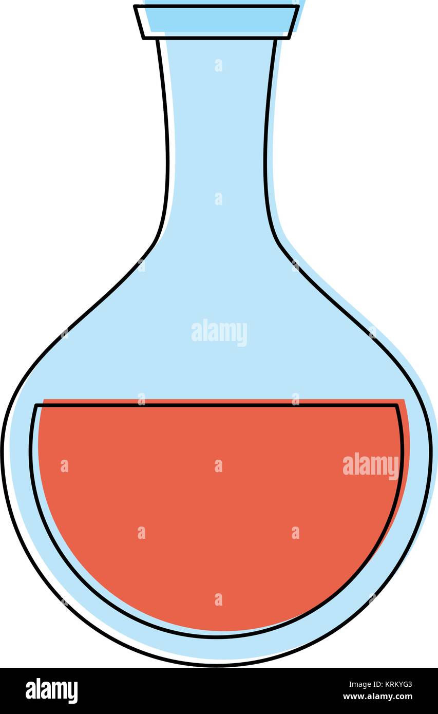 Lab flask isolated Stock Vector Image & Art Alamy