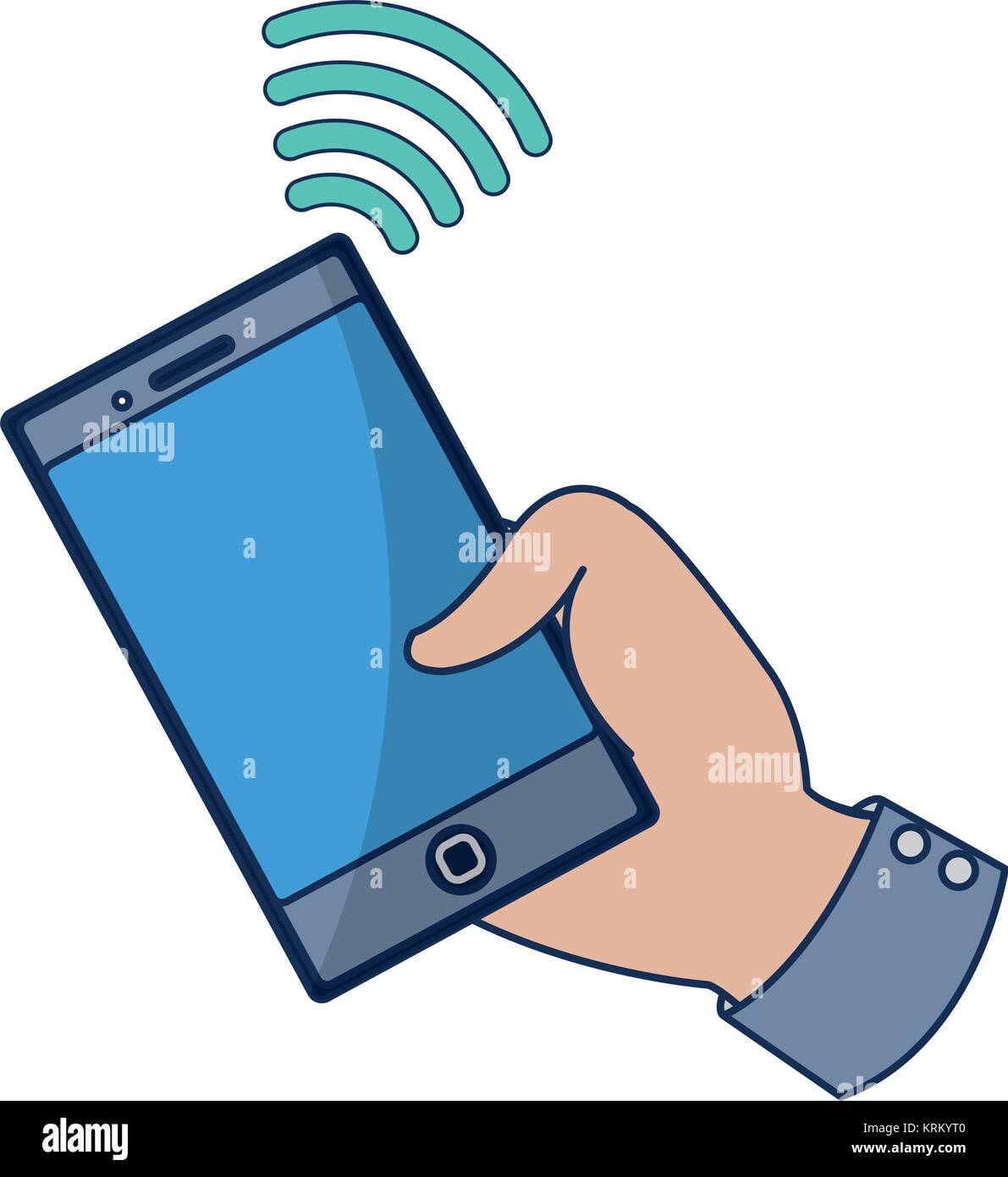 Isolated smartphone design Stock Vector Image & Art - Alamy