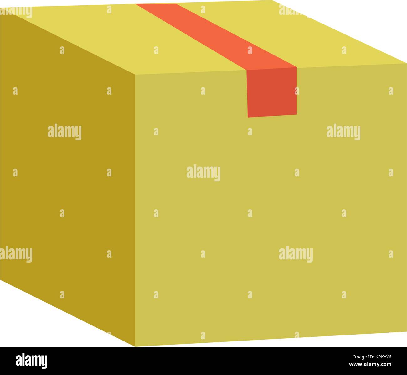 Isolated box design Stock Vector Image & Art - Alamy