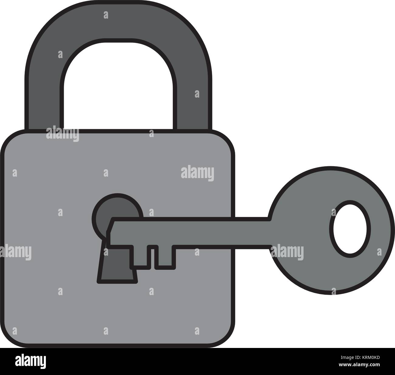 Isolated padlock design Stock Vector Image & Art - Alamy
