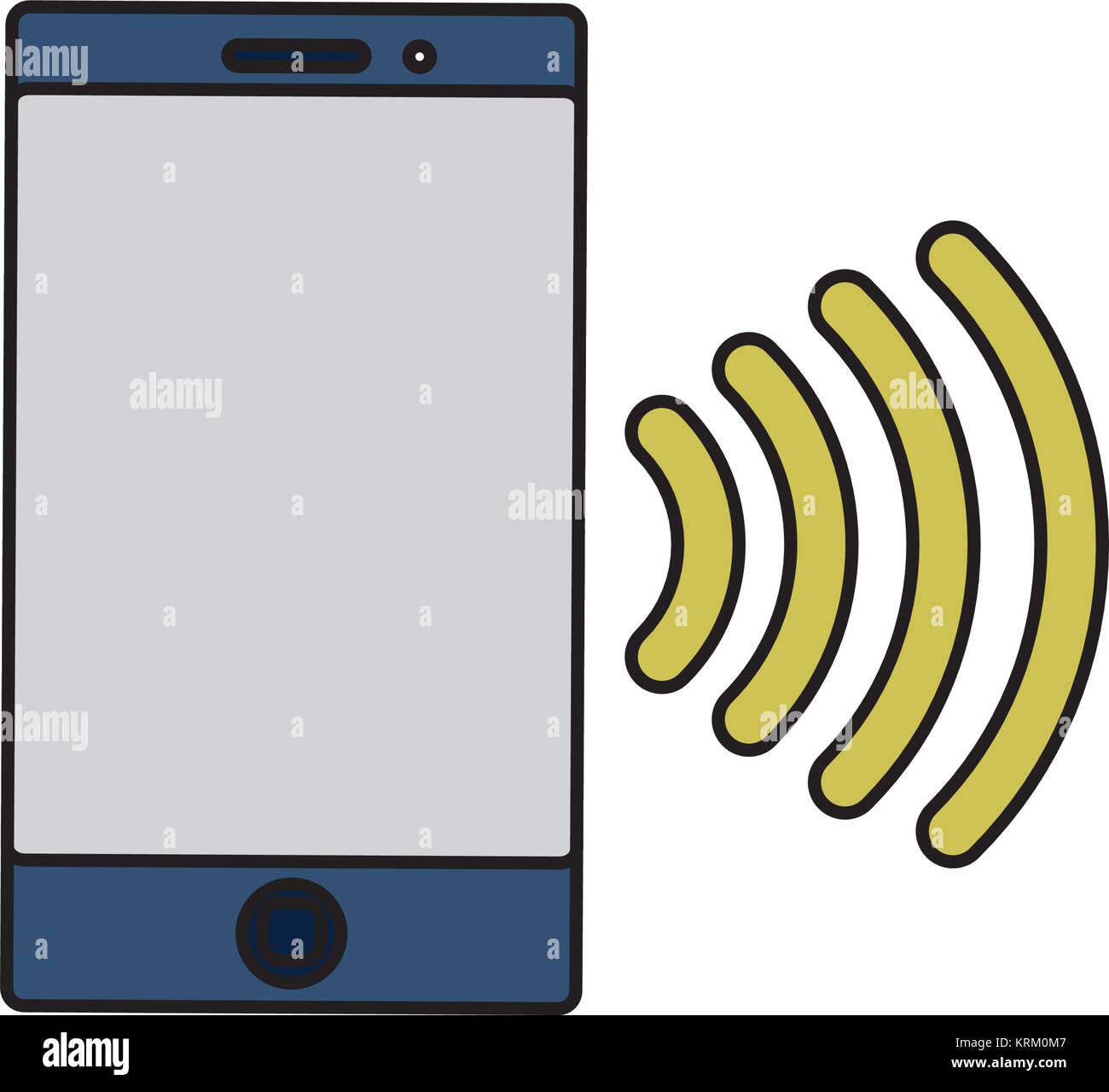 Isolated smartphone design Stock Vector Image & Art - Alamy