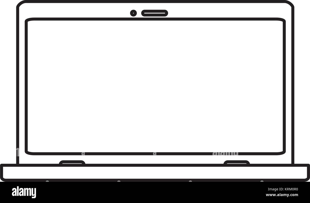 Isolated laptop design Stock Vector Image & Art - Alamy