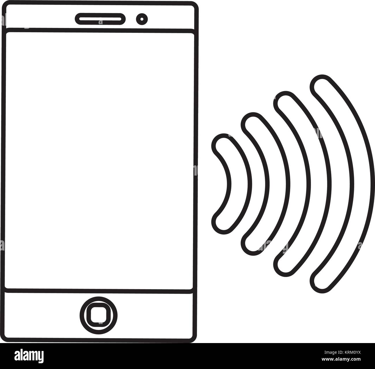 Isolated smartphone design Stock Vector Image & Art - Alamy
