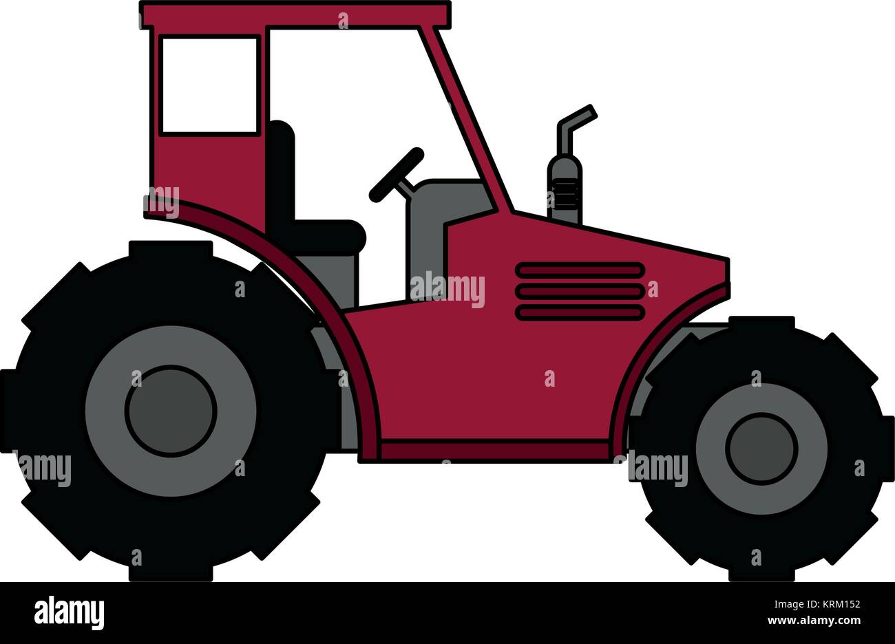 farm tractor vehicle Stock Vector Image & Art - Alamy