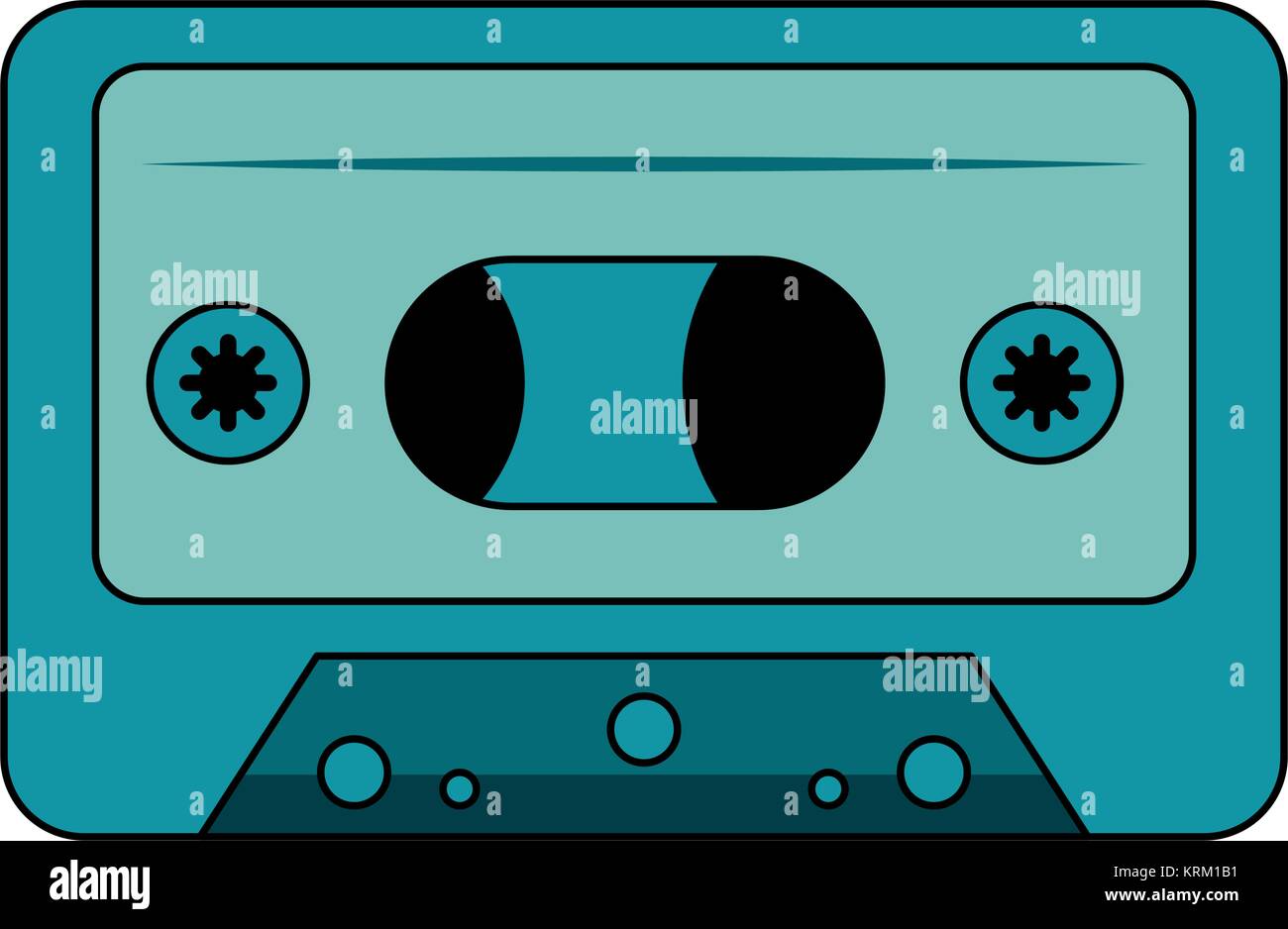 Old music cassette Stock Vector Image & Art - Alamy