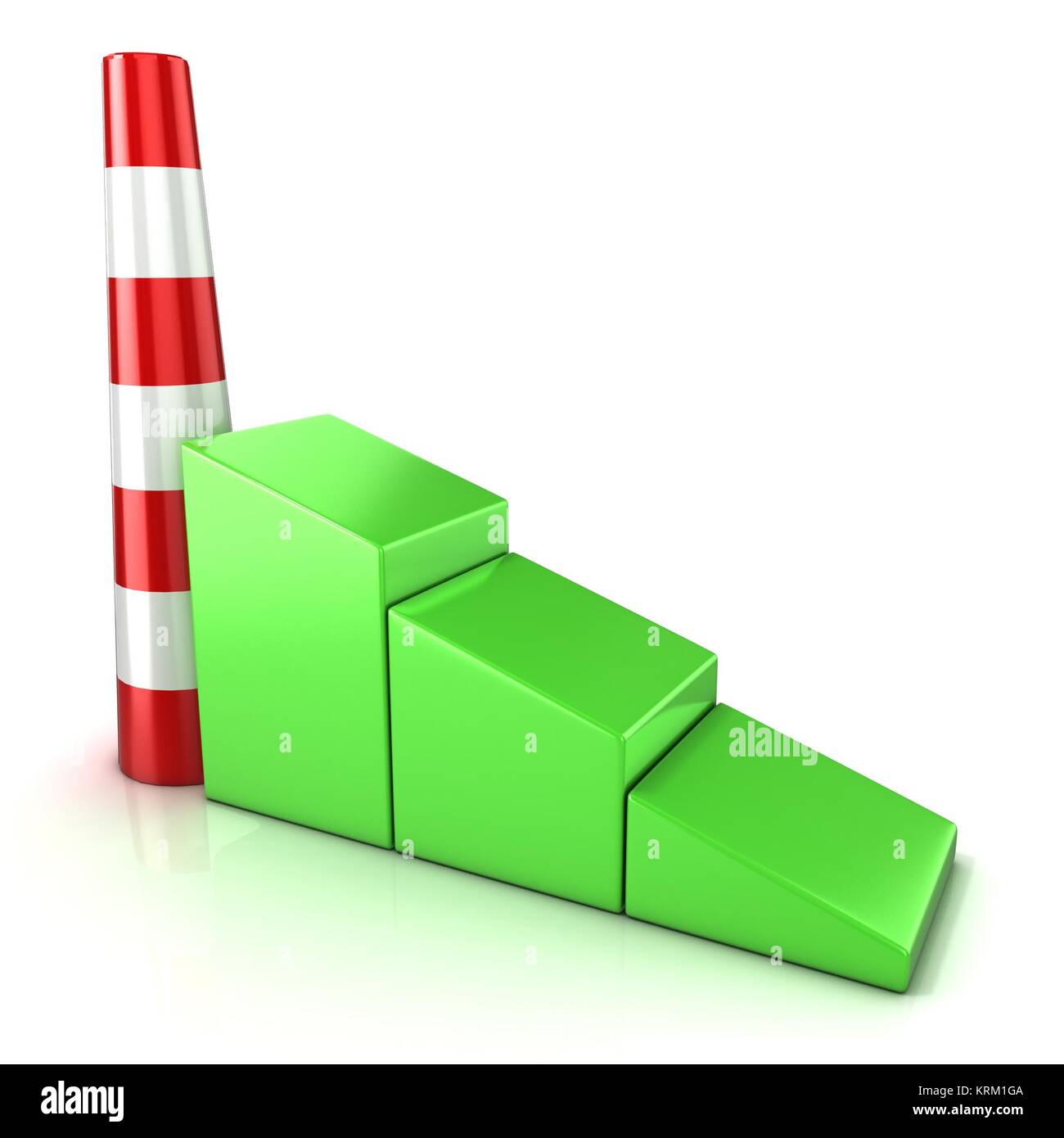 Factory symbol, icon 3D Stock Photo - Alamy
