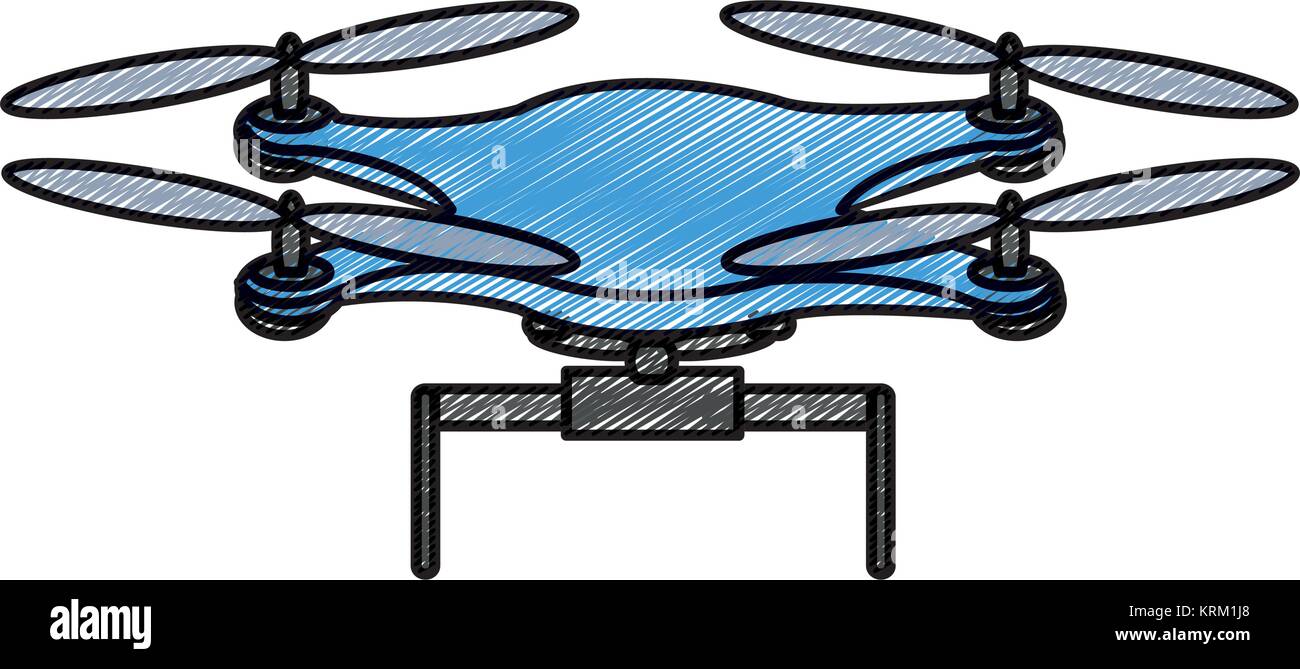 Isolated drone design Stock Vector Image & Art - Alamy