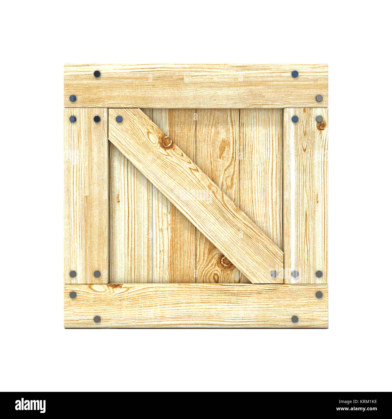Download Wooden box. Front view. 3D Stock Photo: 169470770 - Alamy Yellowimages Mockups