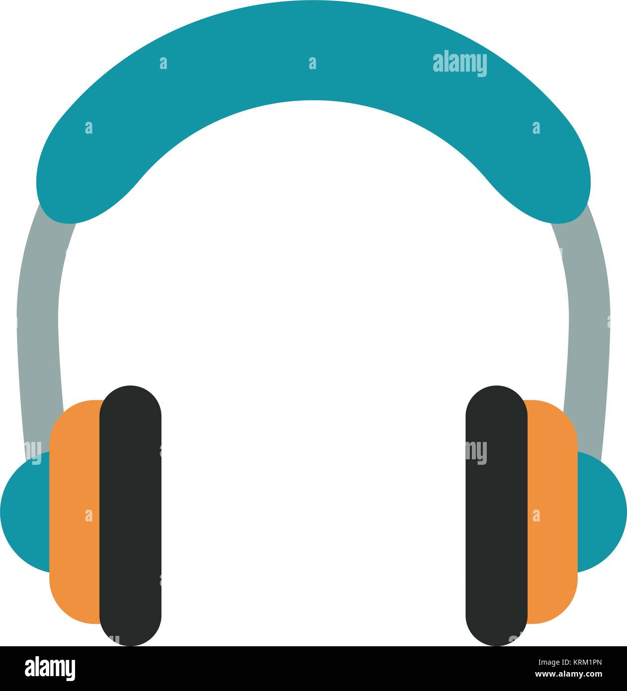 Music headphones device Stock Vector Image & Art - Alamy