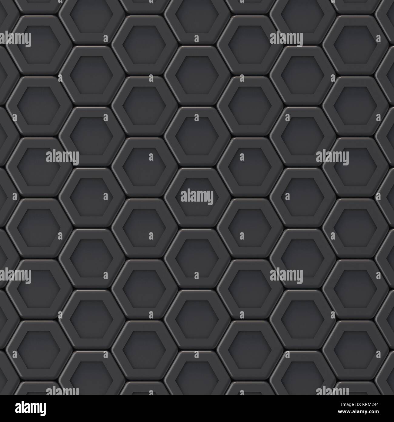 Black abstract hexagonal background. 3D Stock Photo - Alamy