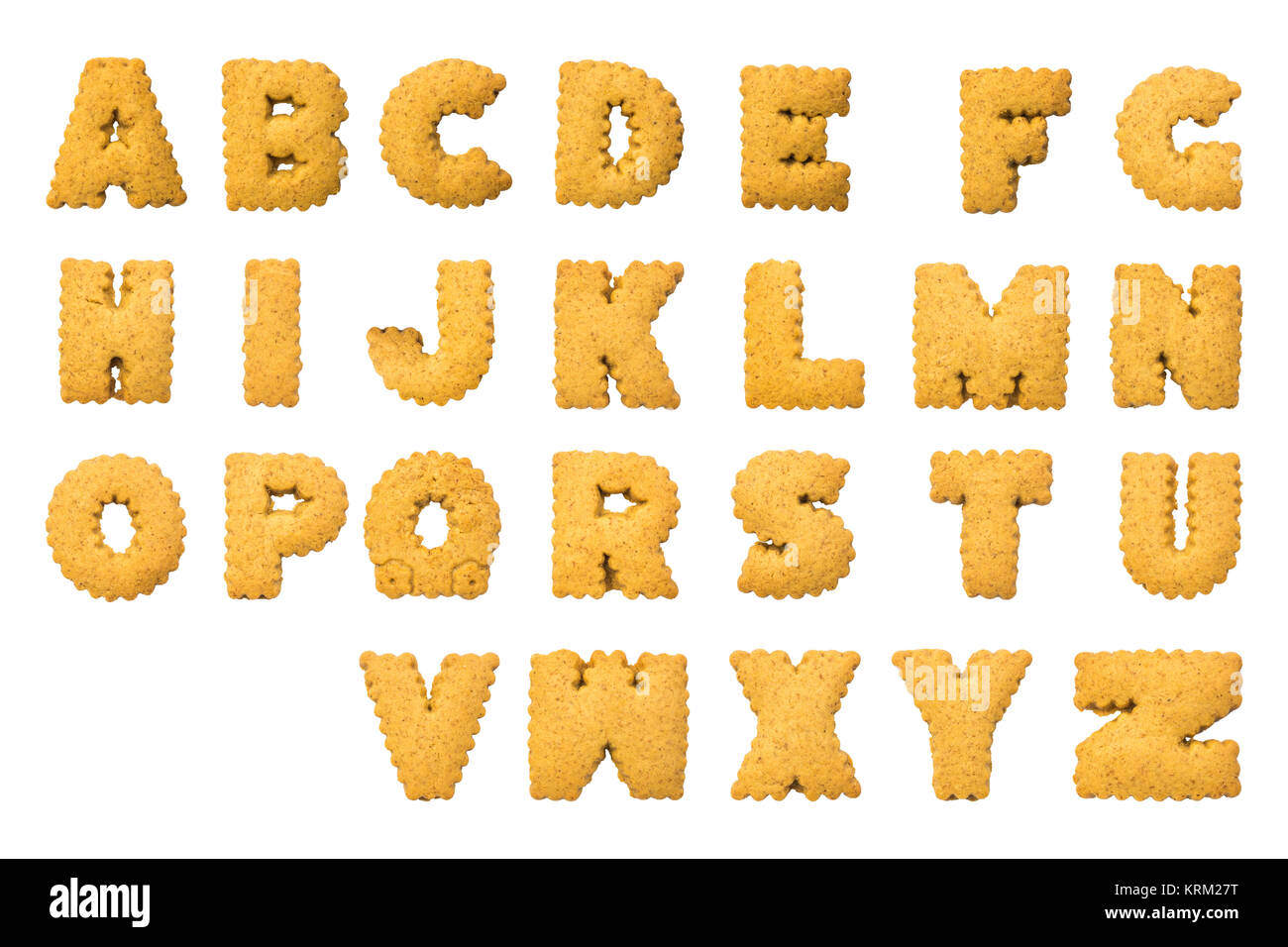 Biscuits letters. Words Stock Photo Alamy