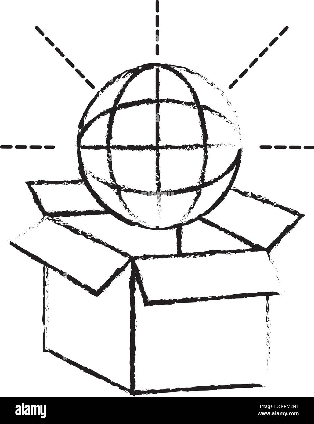 Isolated box design Stock Vector Image & Art - Alamy