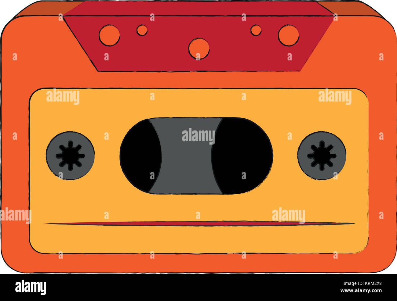 Old music cassette Stock Vector Image & Art - Alamy