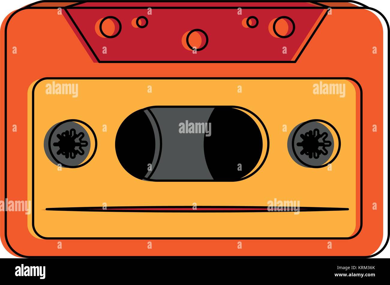 Old music cassette Stock Vector Image & Art - Alamy