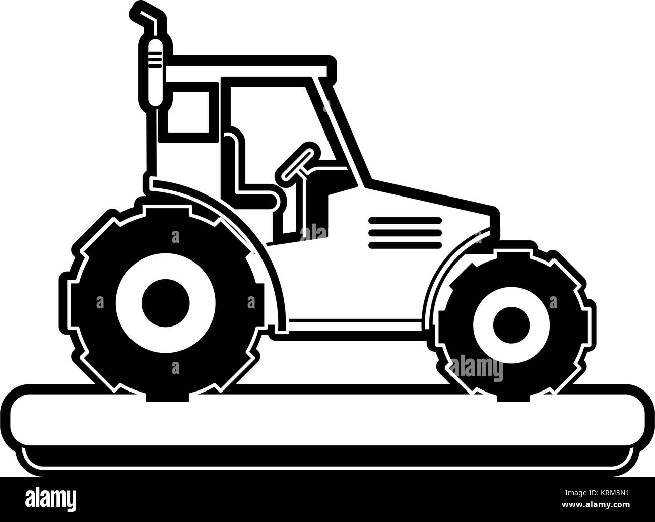 farm tractor vehicle Stock Vector Image & Art - Alamy