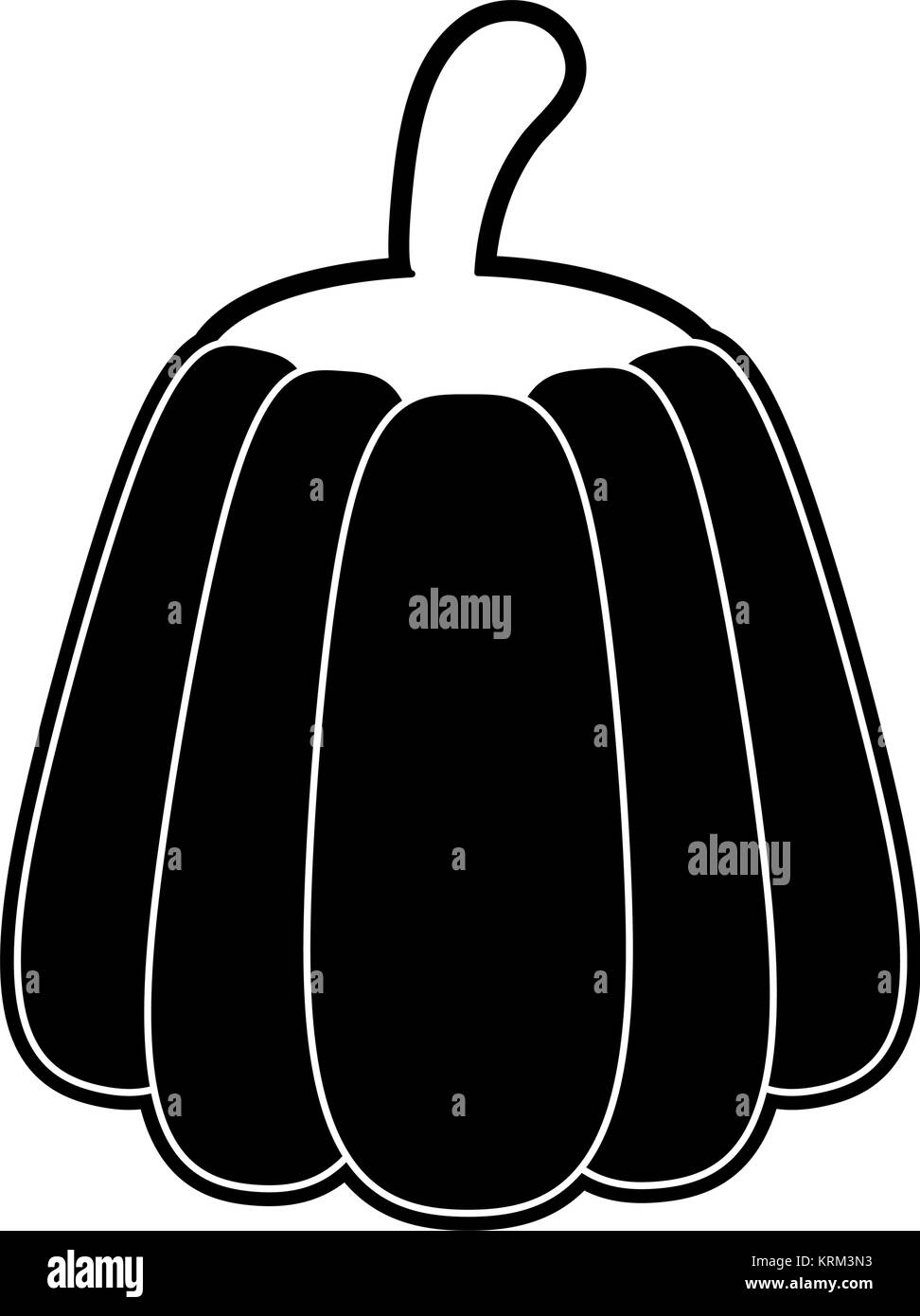 Pumpkin vegetable isolated Stock Vector Image & Art Alamy