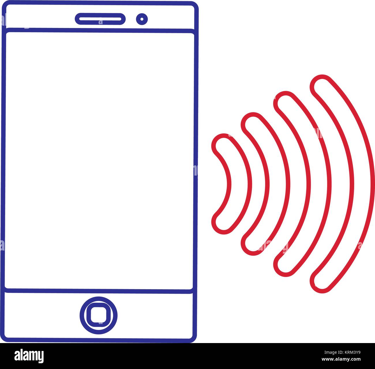 Isolated smartphone design Stock Vector Image & Art - Alamy