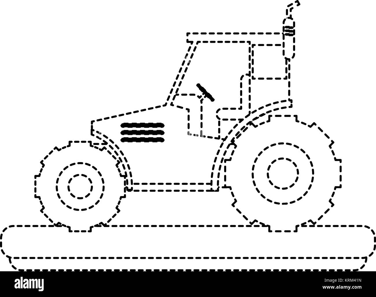 farm tractor vehicle Stock Vector Image & Art - Alamy