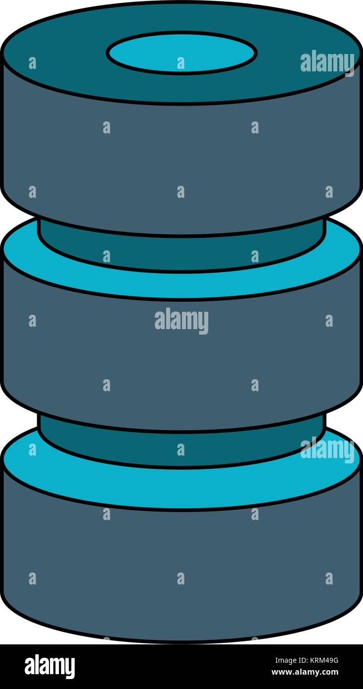 Database technology symbol Stock Vector Image & Art - Alamy