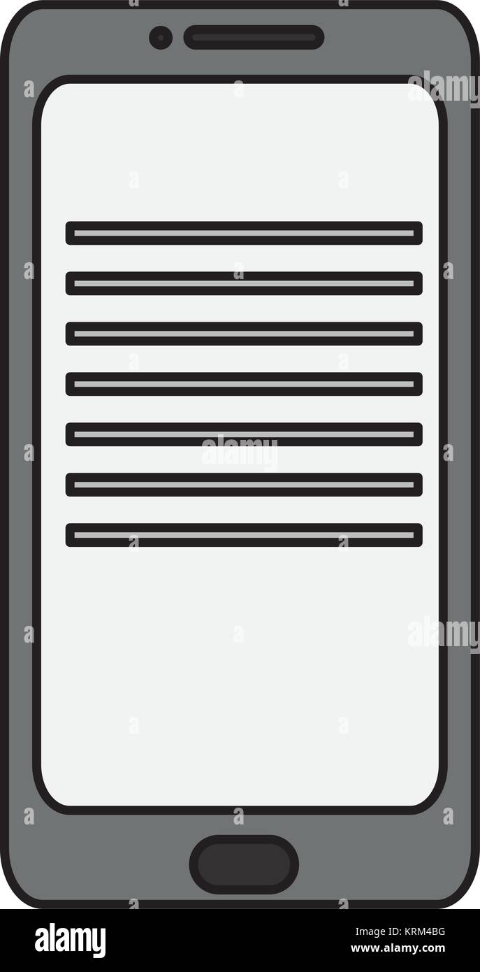 Isolated smartphone design Stock Vector Image & Art - Alamy
