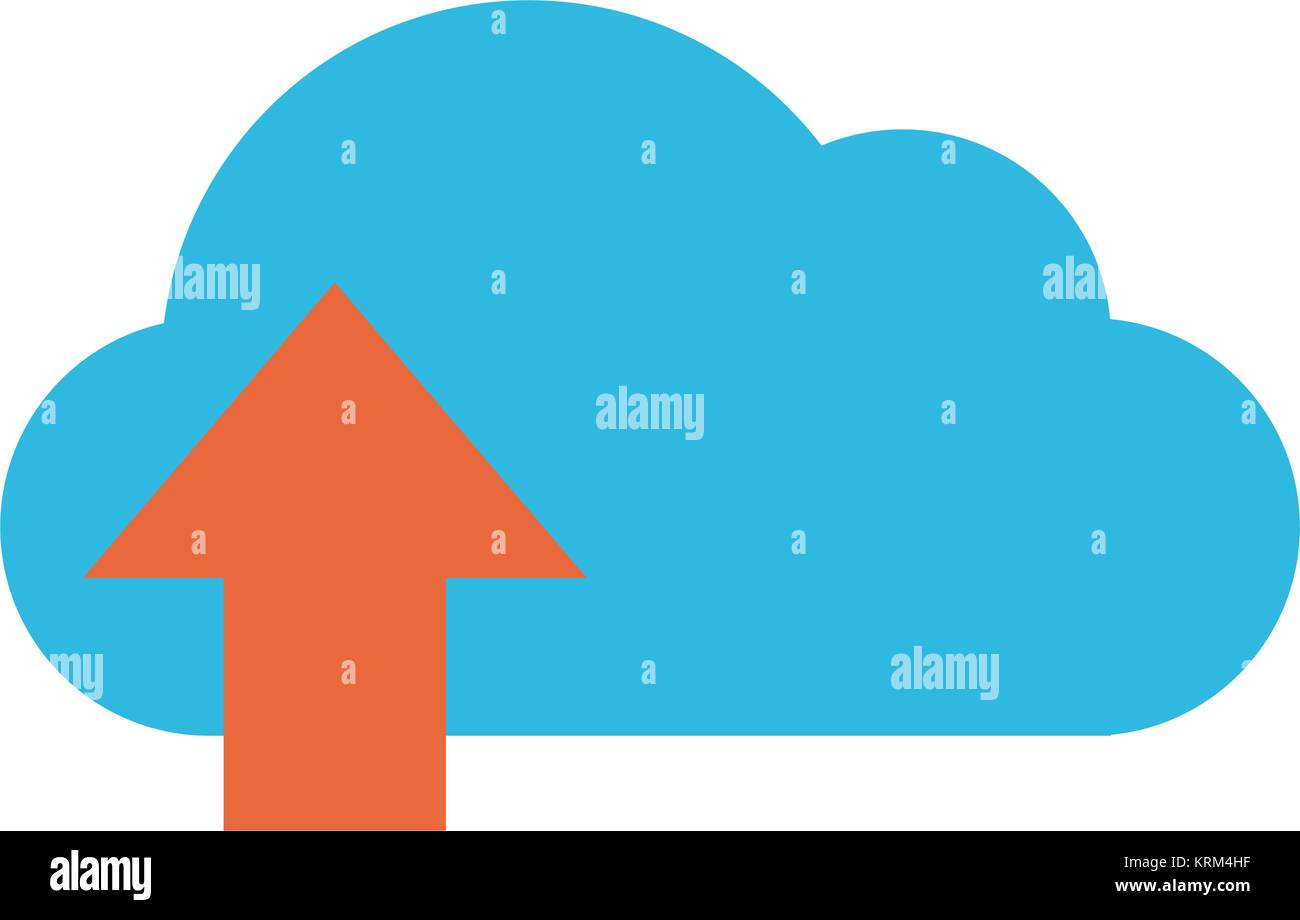 Cloud computing technology symbol Stock Vector Image & Art - Alamy