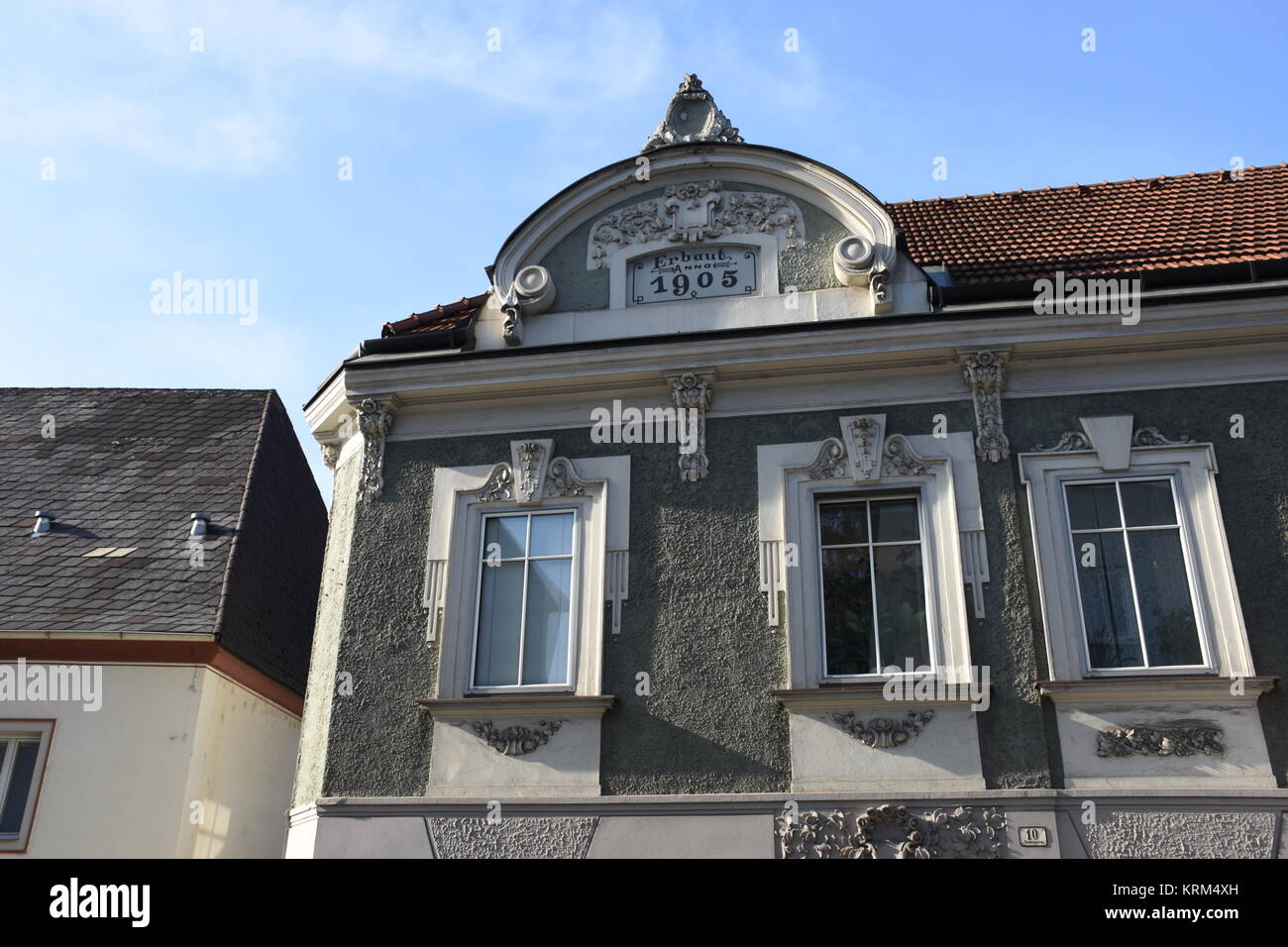 steyr,city,town houses,town house,house,dukartstraÃŸe,chimney,factory Stock Photo