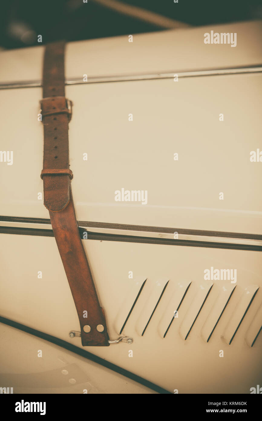 Vintage car belt Stock Photo Alamy