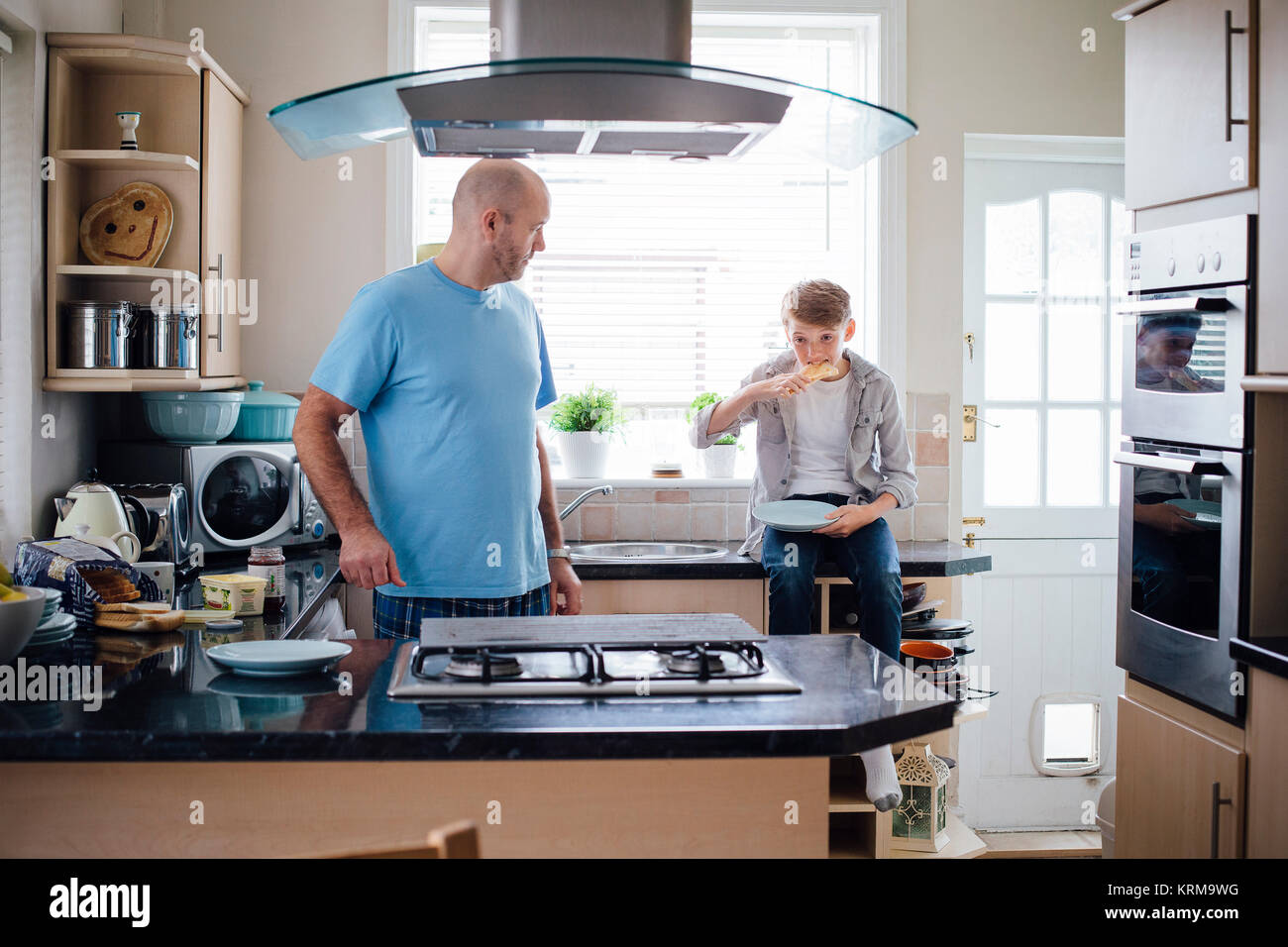 Thanks for the toast, Dad Stock Photo Alamy