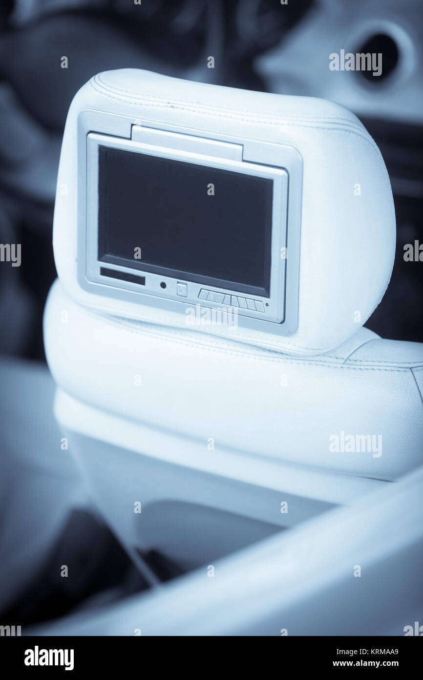 Car dvd player screen Stock Photo Alamy