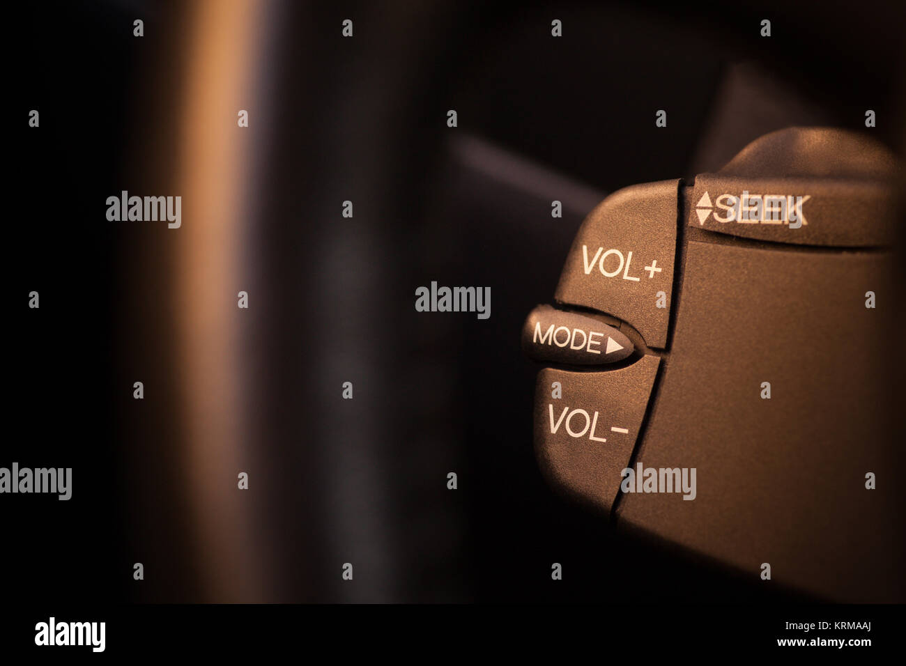 Car radio buttons Stock Photo Alamy