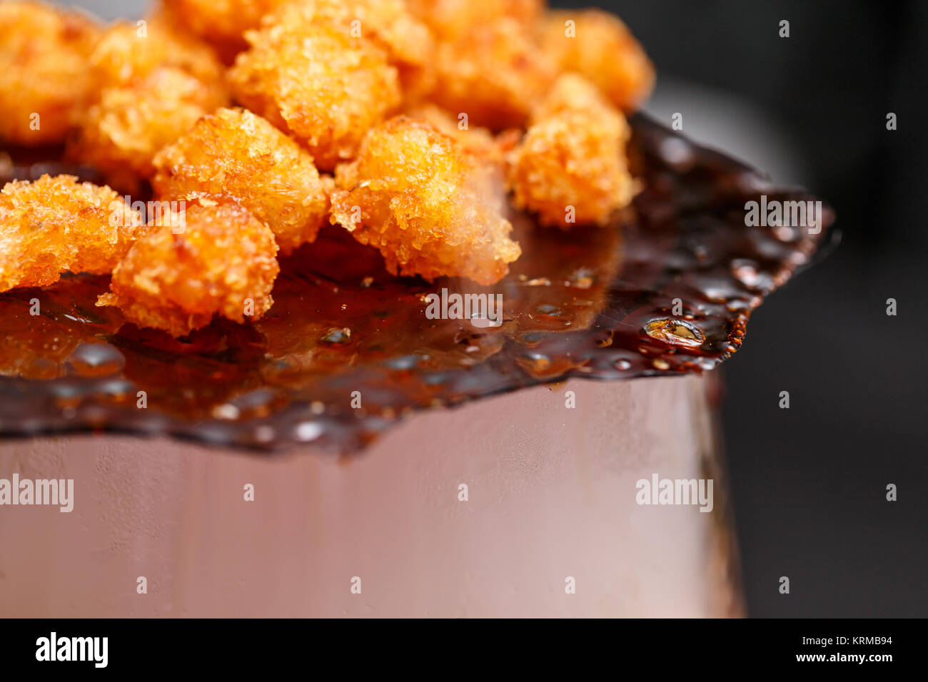 Close up of shrimp popcorns Stock Photo