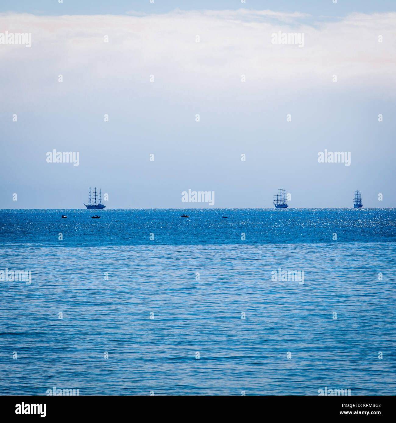 sailing ships. ships and yachts Stock Photo - Alamy