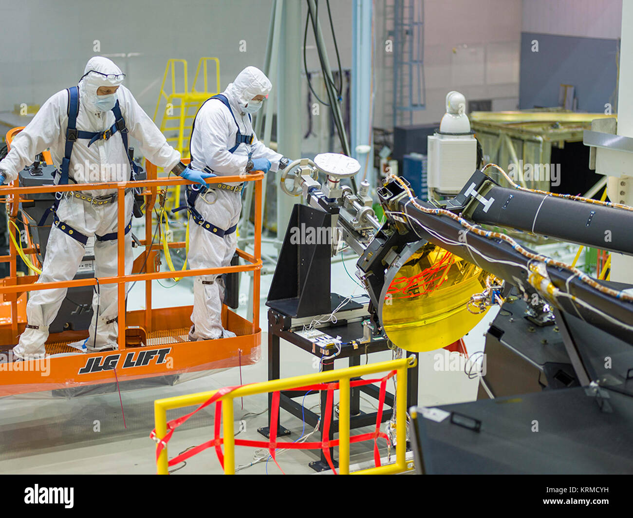 NASA's James b Space Telescope Secondary Mirror Installed