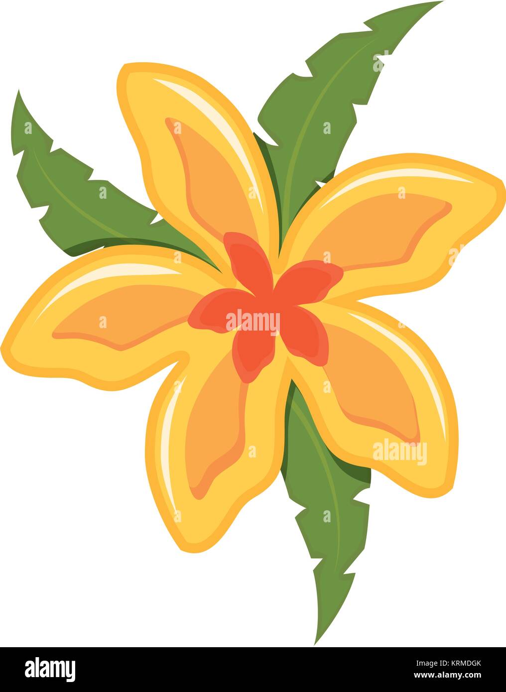 flower vector illustration Stock Vector Image & Art - Alamy