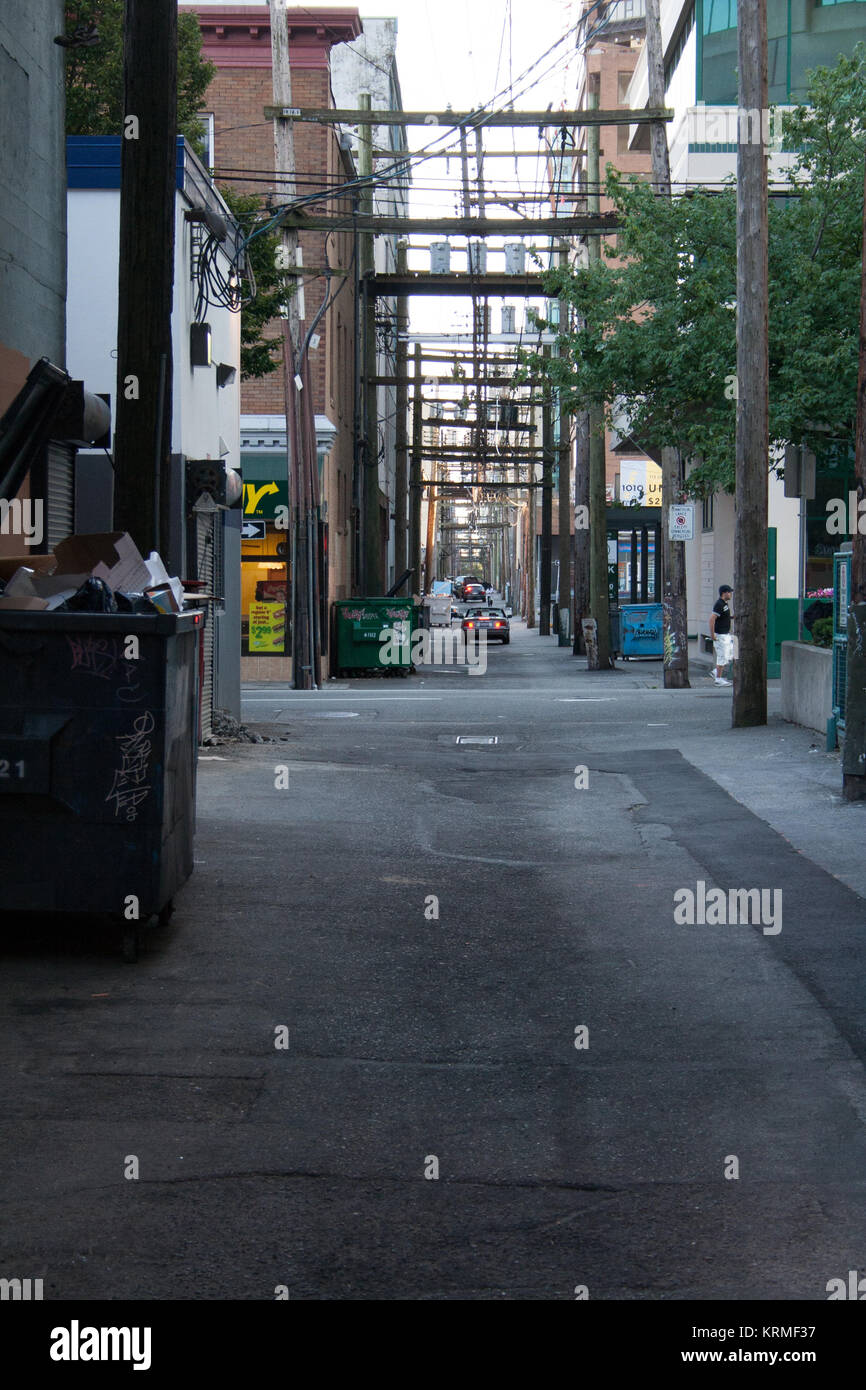 Vancouver alleyway hires stock photography and images Alamy