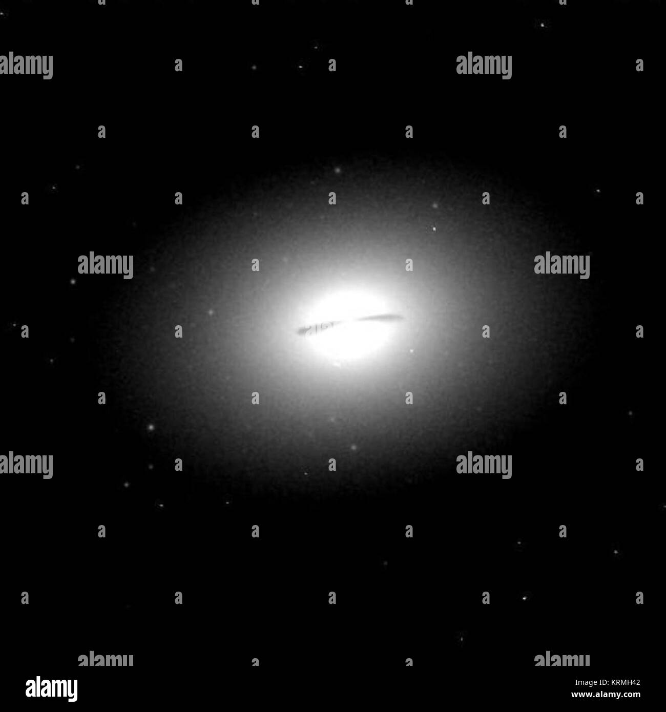 NGC 1332 color cutout hst 05999 03 wfpc2 f814w pc sci Stock Photo - Alamy