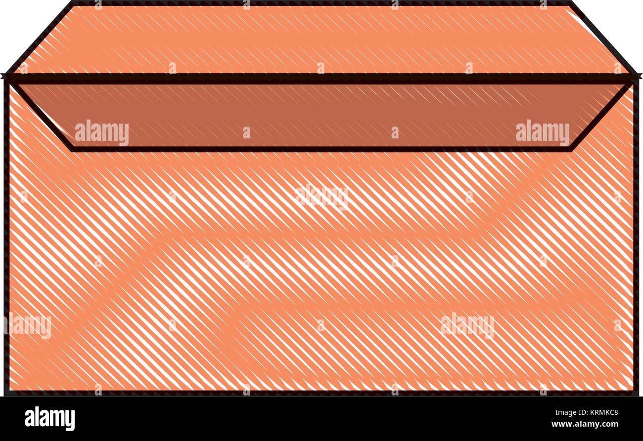 envelope orange vector illustration Stock Vector Image & Art Alamy