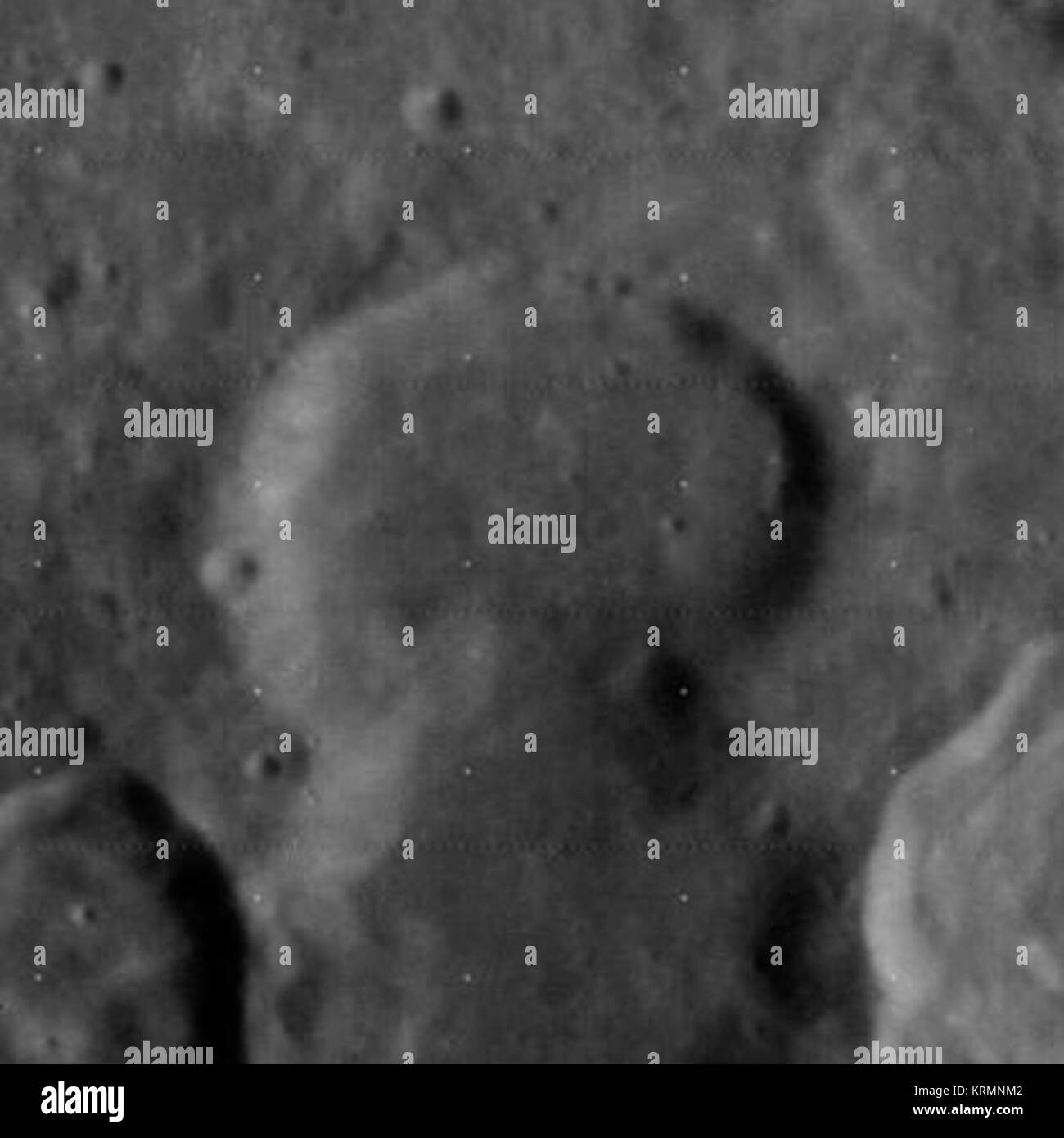 Debes crater 4062 h1 Stock Photo