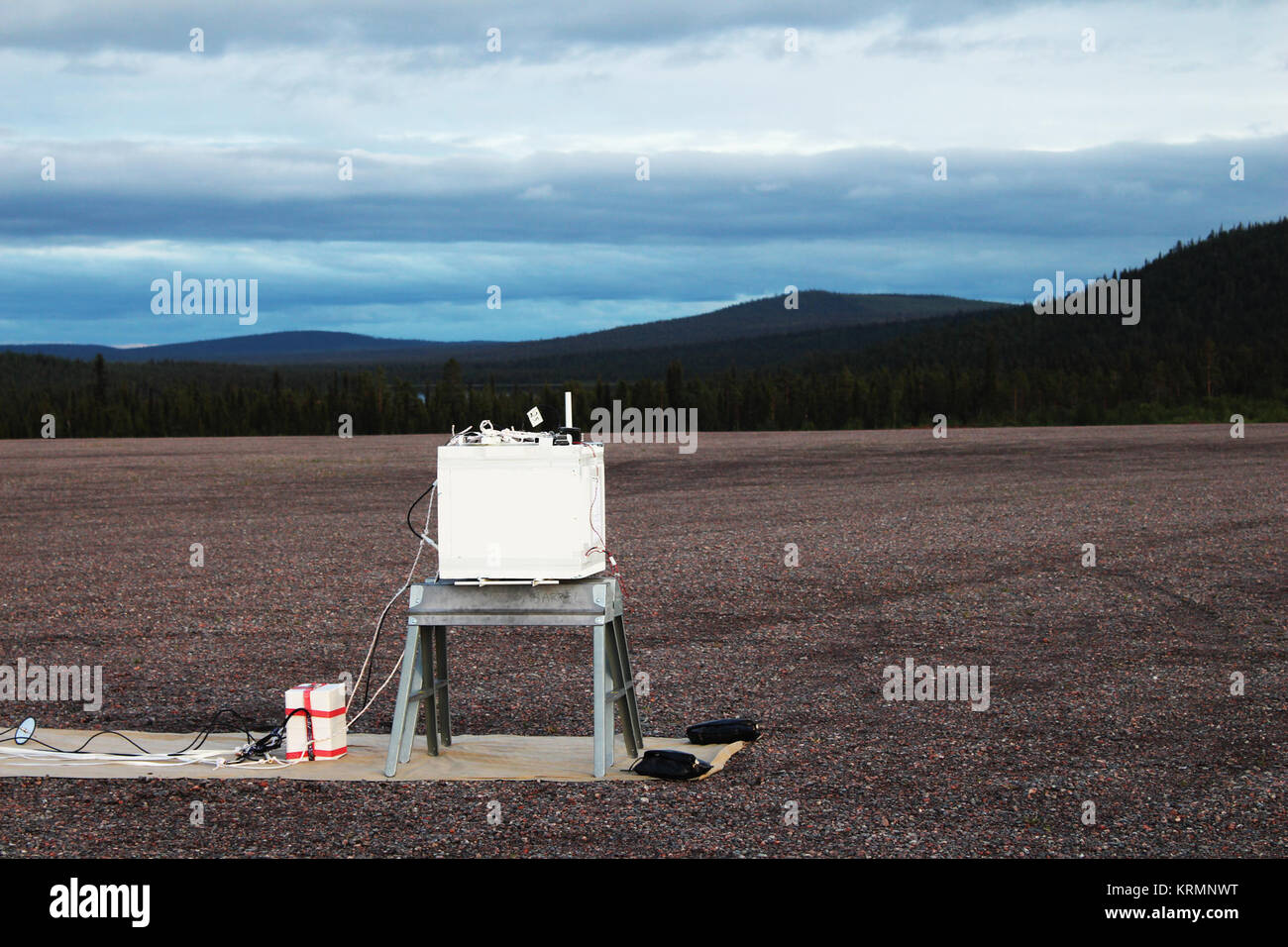 NASA's BARREL Mission in Sweden (28426516954) Stock Photo