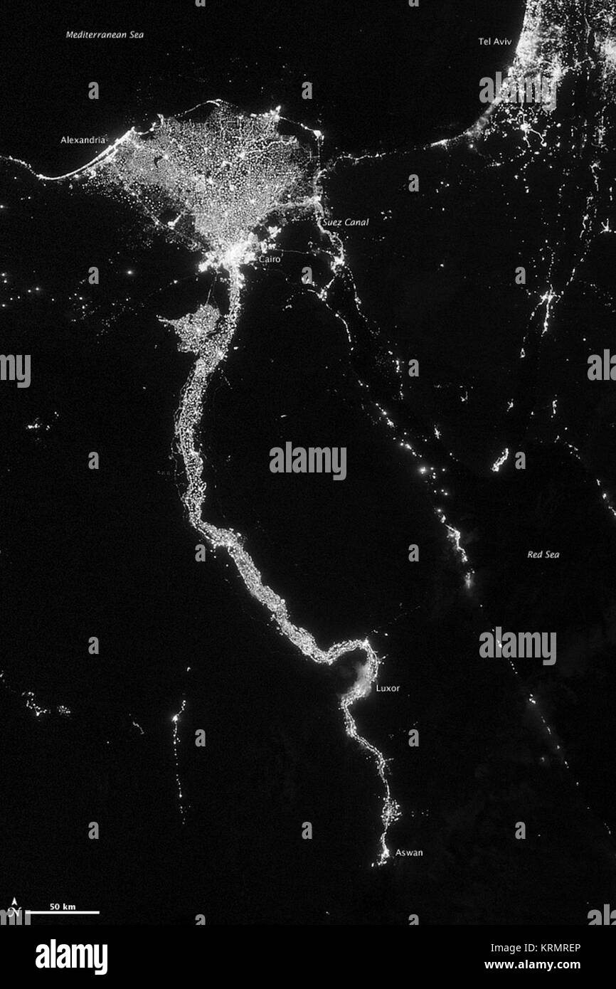Nile river valley satellite hi-res stock photography and images - Alamy