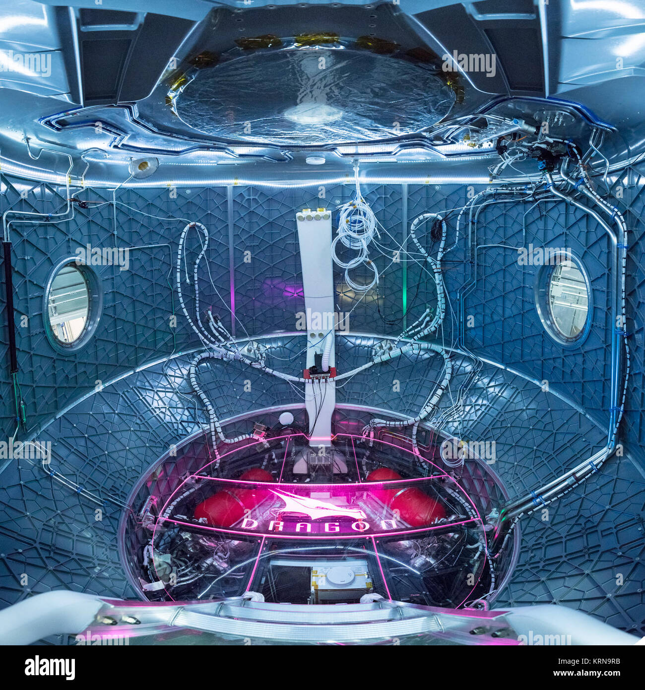 SpaceX's Environmental Control and Life Support System (ECLSS) shown at