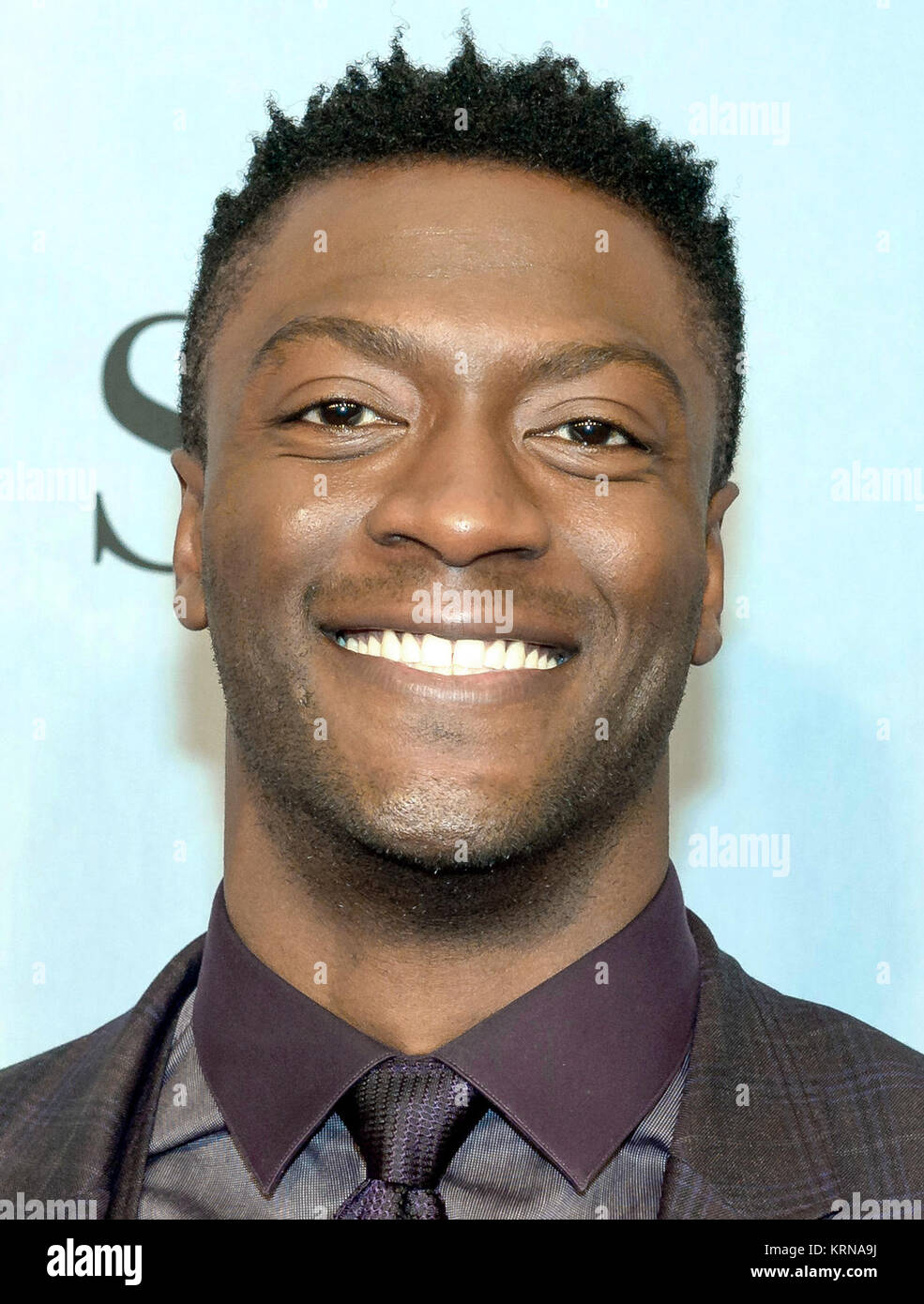 American actor Aldis Hodge arrives on the red carpet for the global