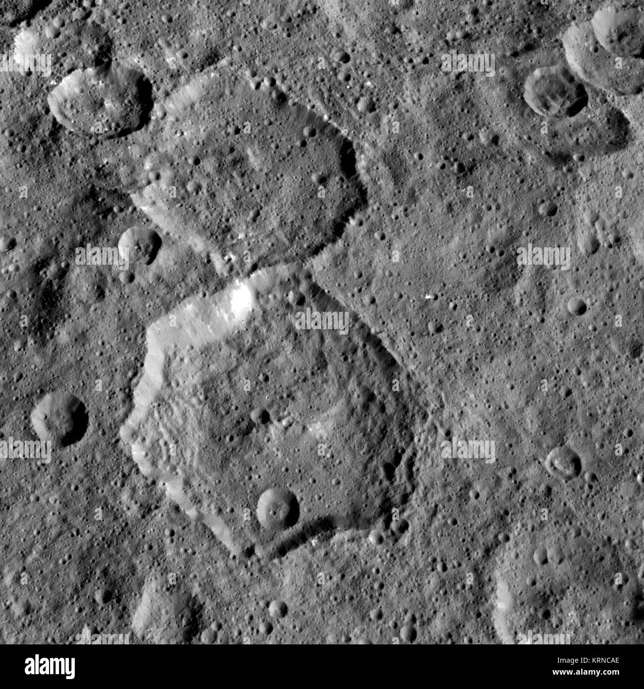 Impact crater mars Black and White Stock Photos & Images - Alamy