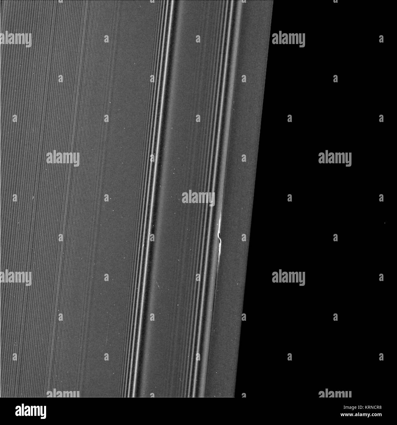 PIA21437 - 'Earhart' Propeller in Saturn's A Ring Stock Photo - Alamy