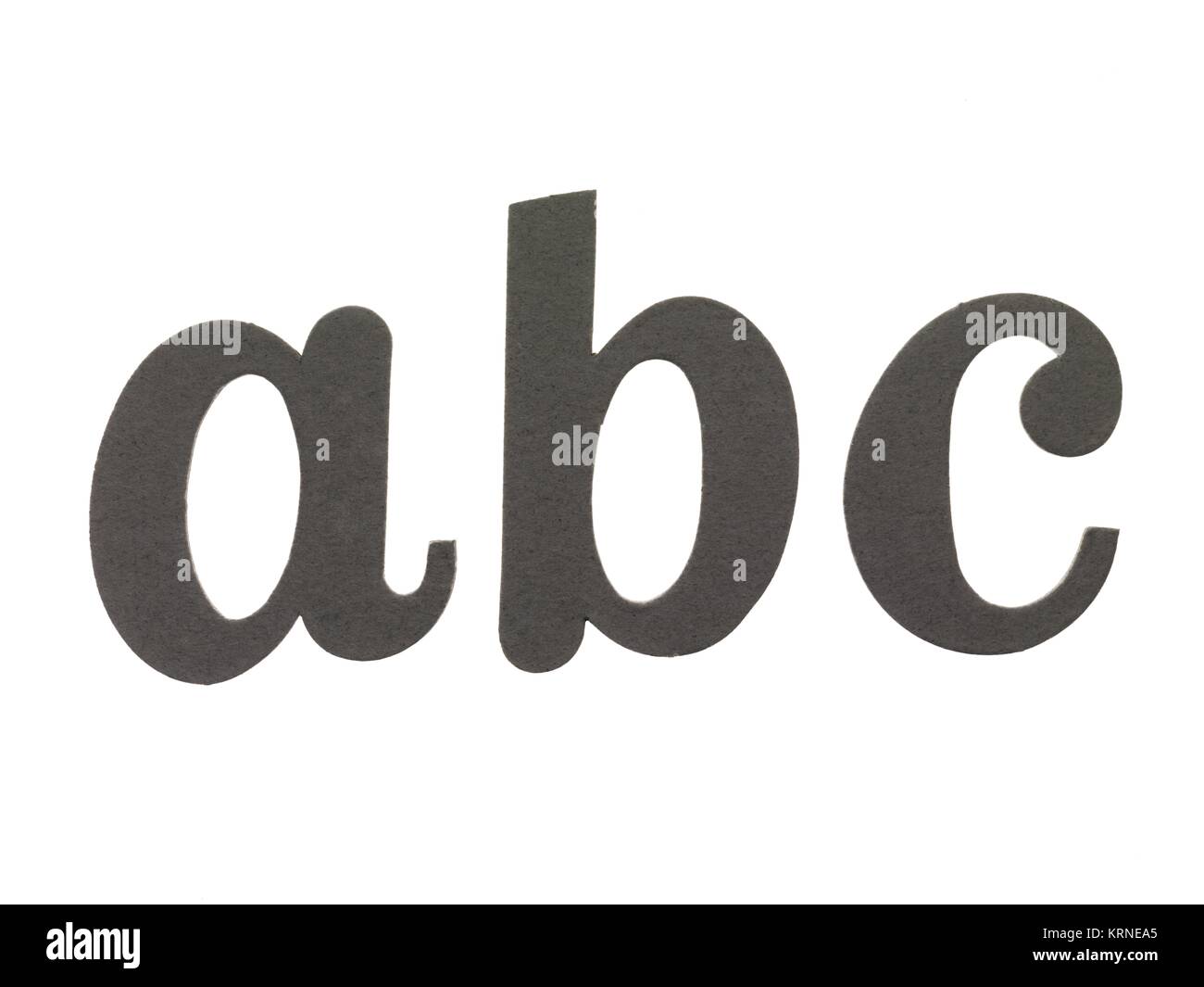 Cut letters collage Cut Out Stock Images & Pictures - Alamy